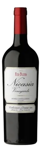 NICASIA RED BLEND CABERNET FRANC DE 750ML